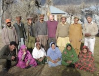 Richard Friend with farmers from Mountain Fruits 