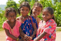 Children in Guntagannella Village