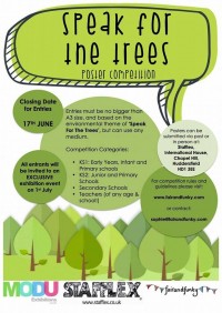 Speak for The Trees flyer side 1