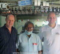 Mike and Andy of Koolskools have always worked with like-minded, ethical factories.