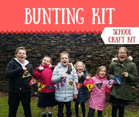 Bunting Craft Kit for Schools
