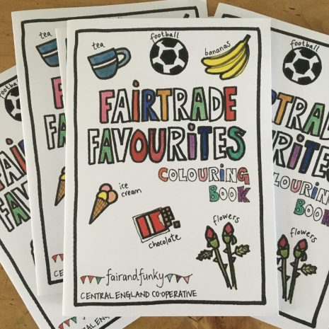 Fairtrade Favourites Colouring Book